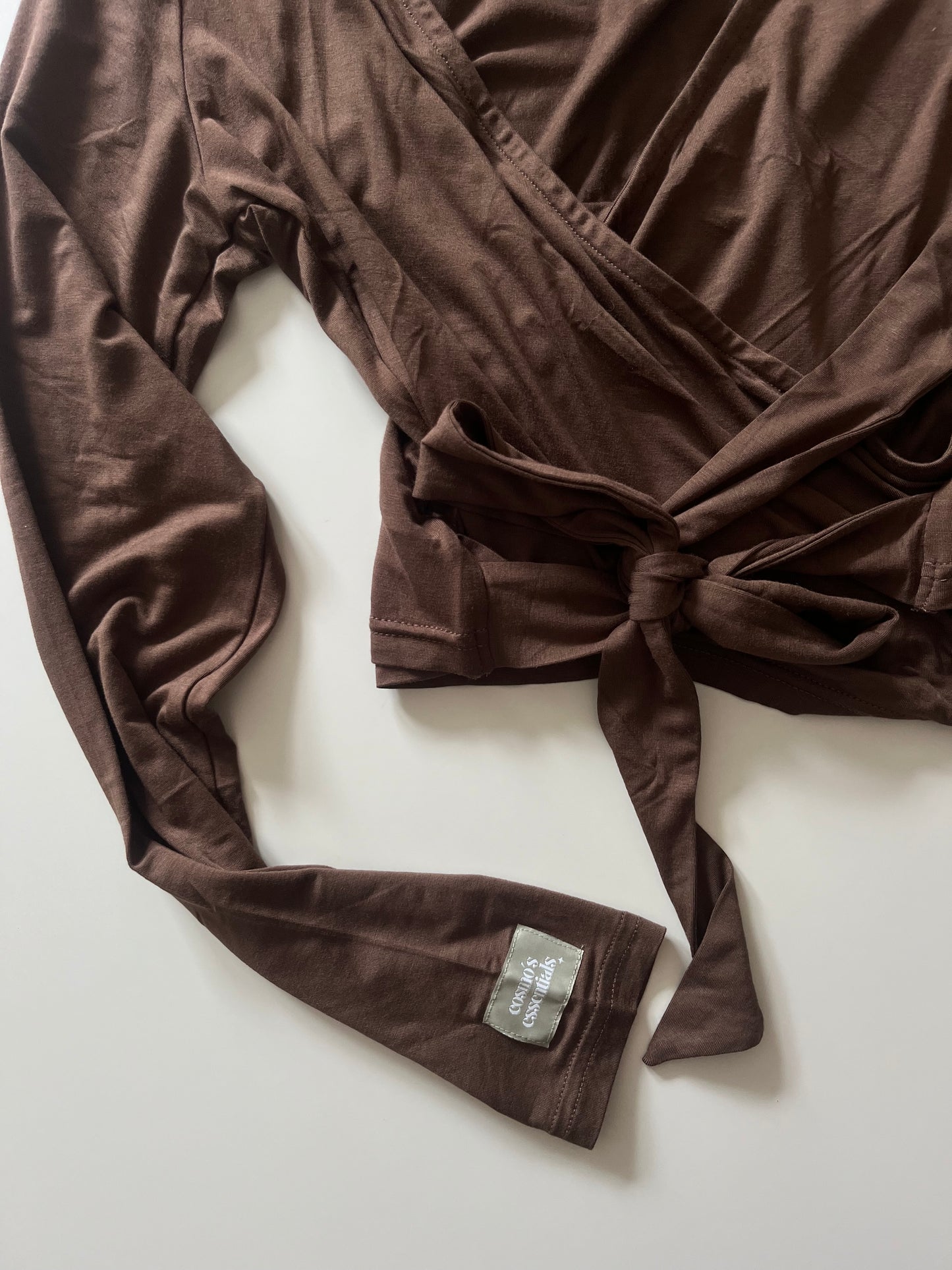 Bamboo wrap top - hazel
