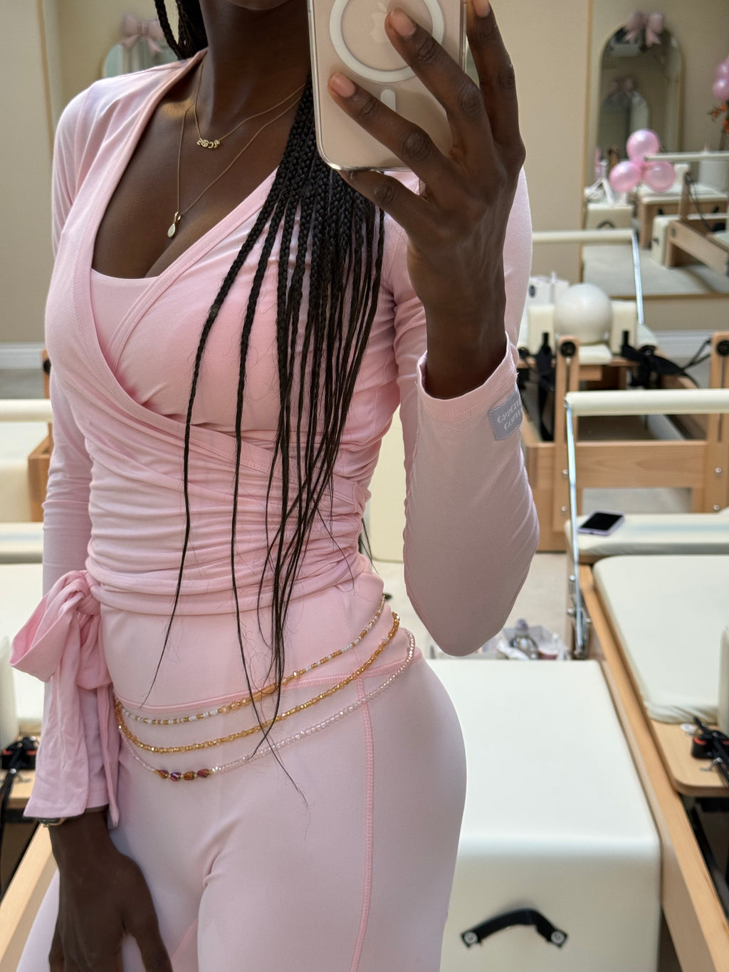 Pink pilates princess set