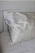 Silk pillow case - ivory