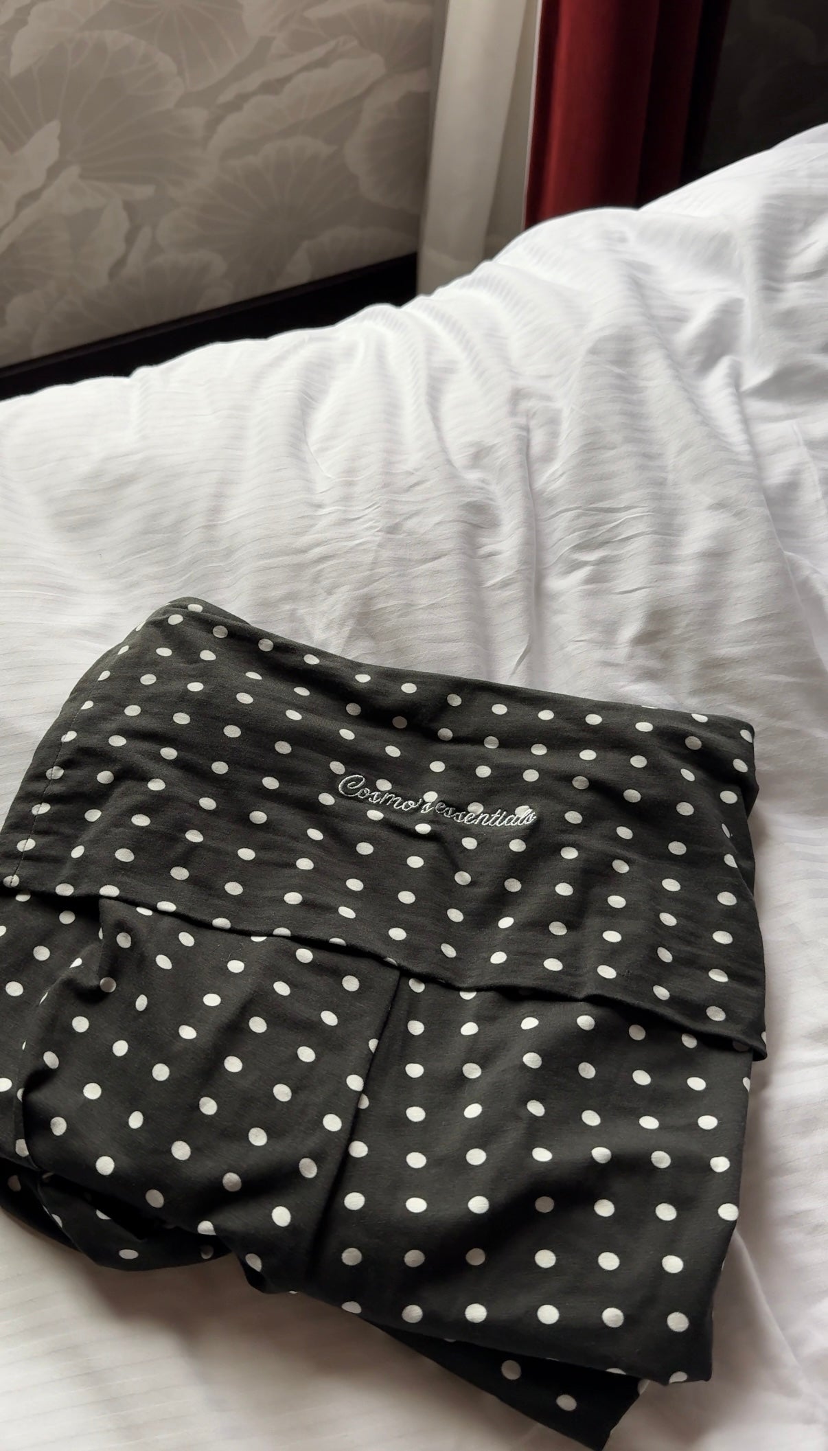 Cotton pants - polka dot