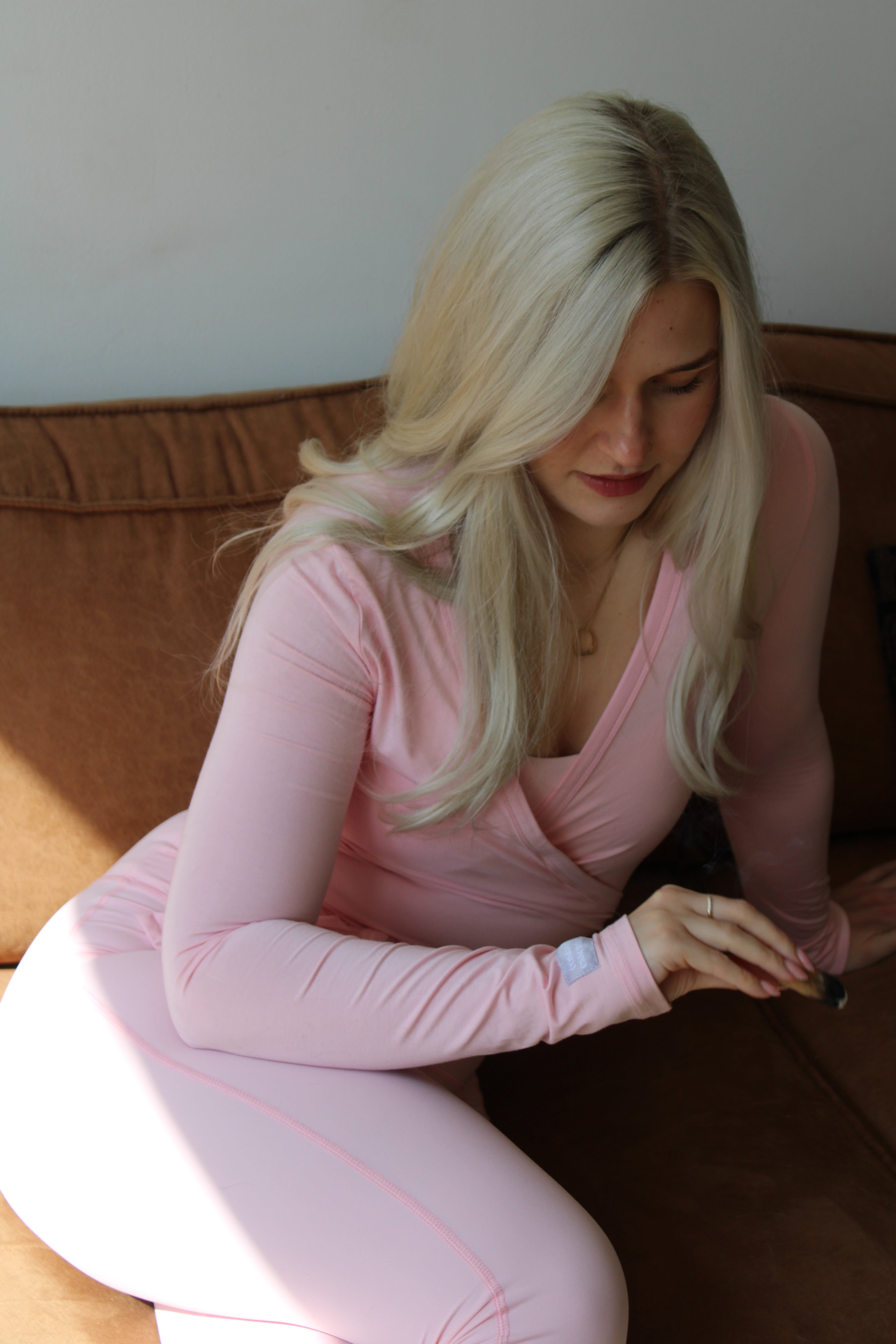 Bamboo wrap top - Pilates princess