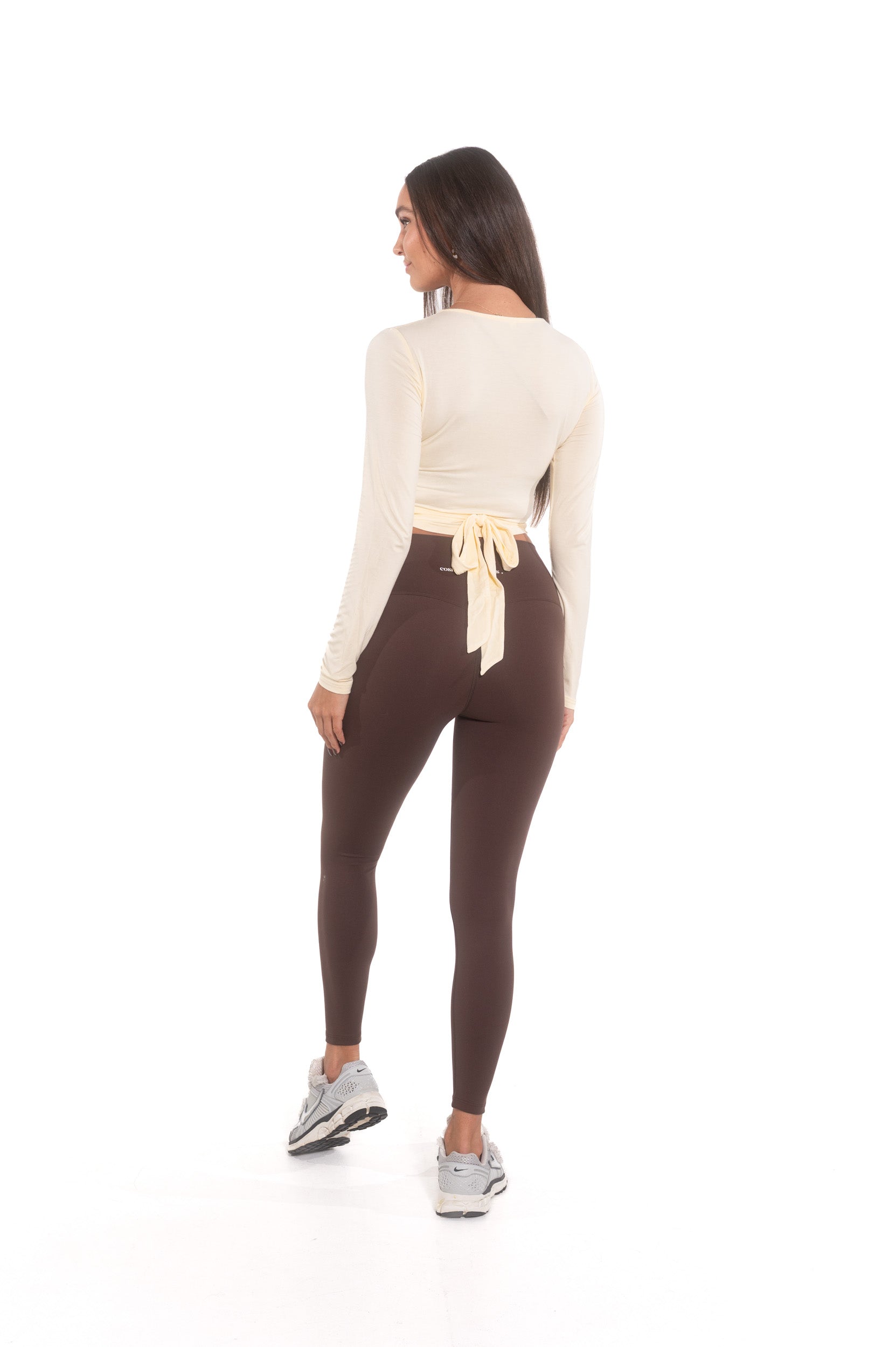 Bamboo wrap top - butter yellow