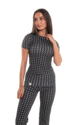 Cotton polka dot t-shirt