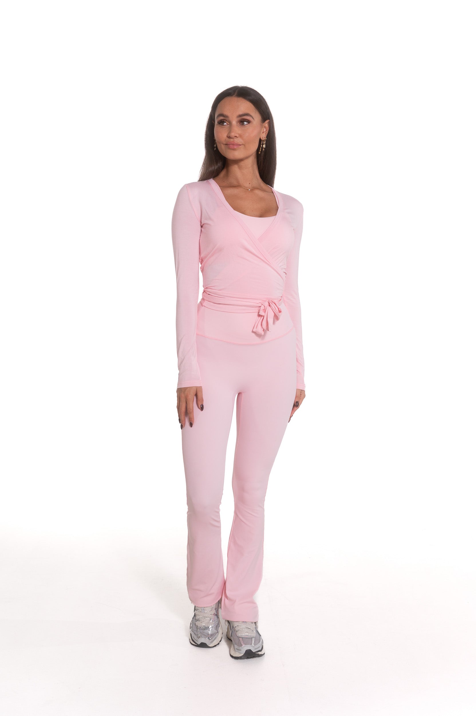 Bamboo wrap top - Pilates princess