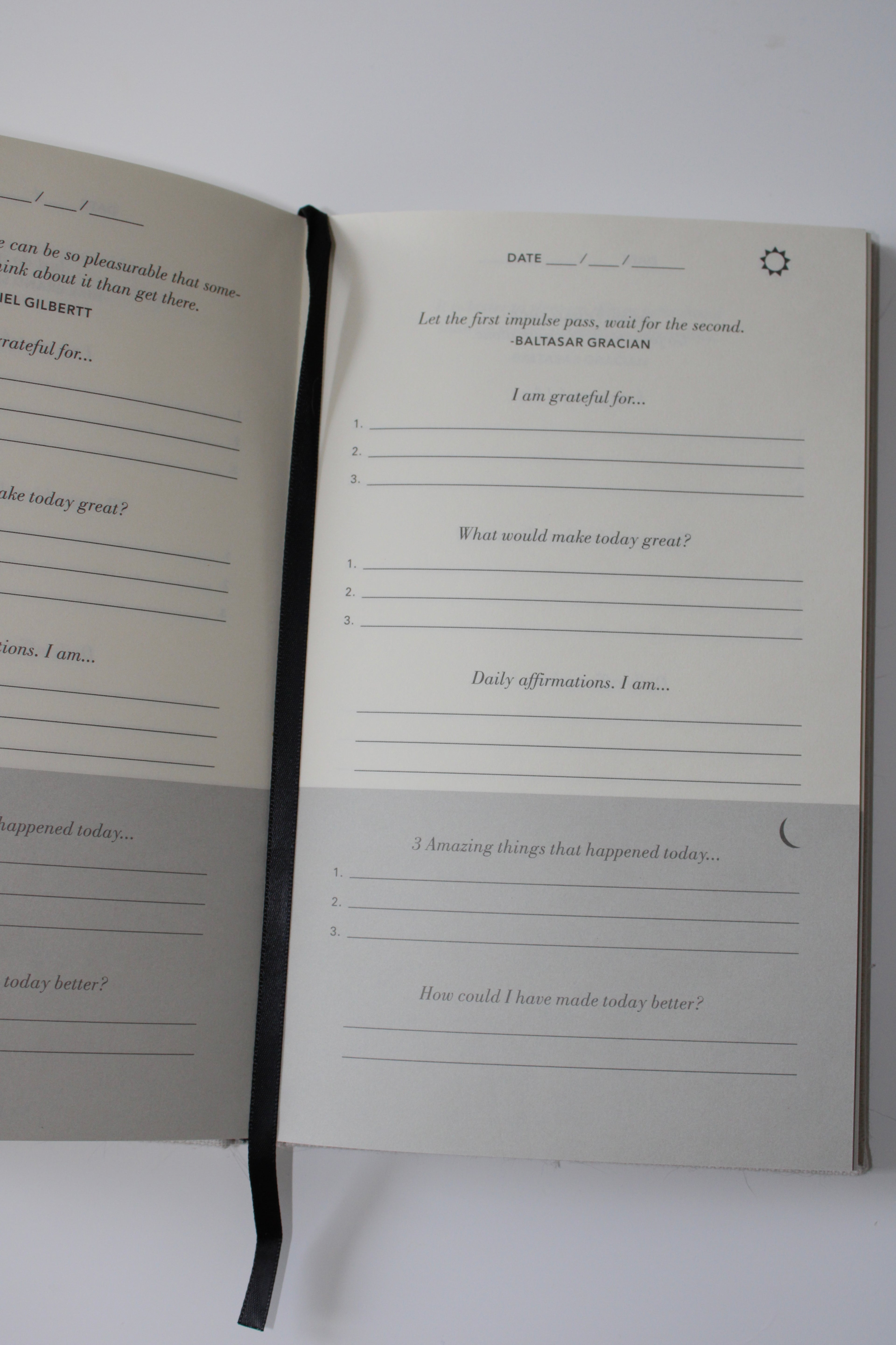 The gratitude journal