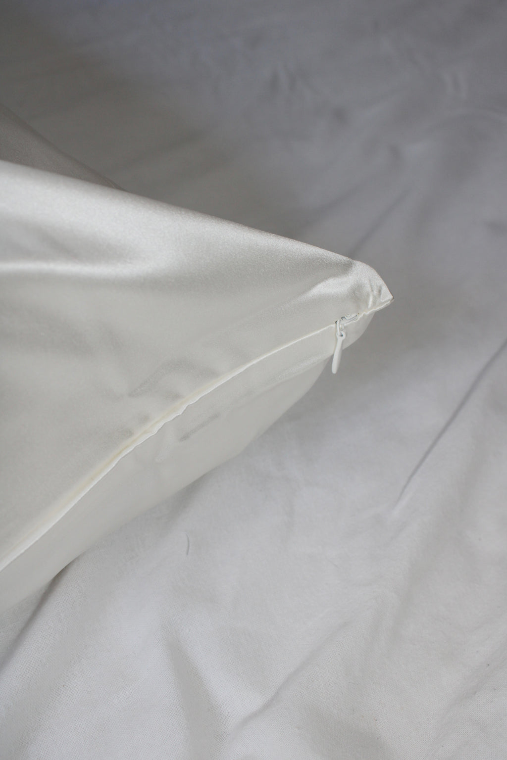 Silk pillow case - ivory