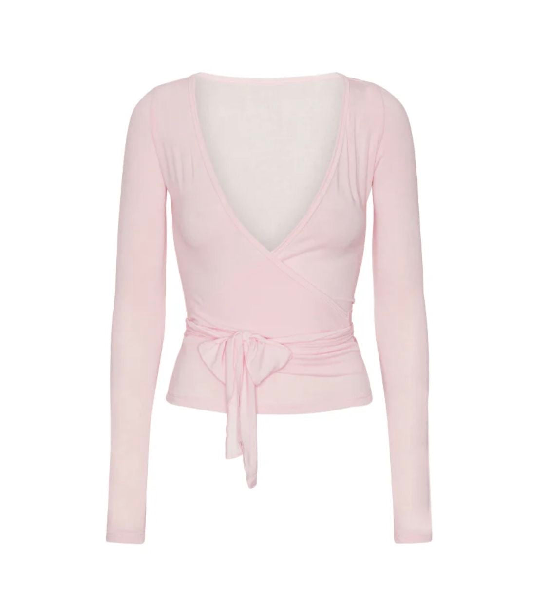 Bamboo wrap top - Pilates princess